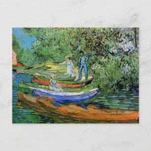 Bank of the Oise at Auvers by Vincent van Gogh ポストカード