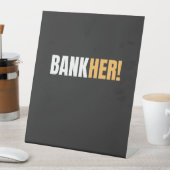 BANKHER! 台座サイン (インサイチュ)