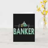 Banking Drives Me Money Is My Heartbeat  カード (黄色い花)