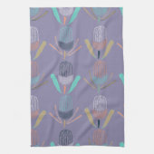 Banksia Lilac キッチンタオル (縦)