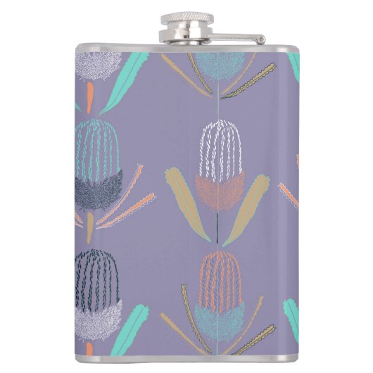 Banksia Lilac フラスク (裏面)