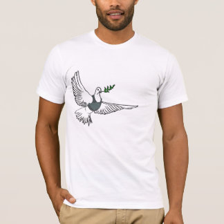 Banksyの   平和はあなたとワイシャツです tシャツ