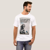 Banksy - 疲れたら アクティブ tシャツ (正面フル)