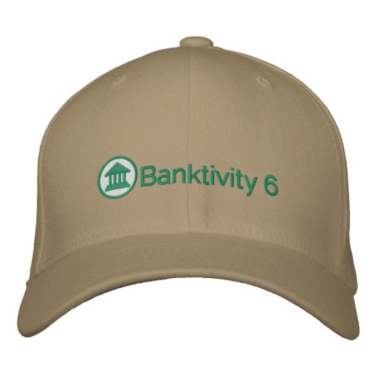 Banktivity 6のサービス品の帽子 刺繍入りキャップ (正面)