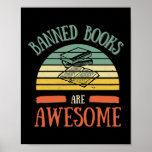 Banned Reader Books Retro Men Women Kids  ポスター<br><div class="desc">Banned Reader Books Retro Men Women Kids Gift. Perfect gift for your dad,  mom,  papa,  men,  women,  friend and family members on Thanksgiving Day,  Christmas Day,  Mothers Day,  Fathers Day,  4th of July,  1776 Independent day,  Veterans Day,  Halloween Day,  Patrick's Day</div>