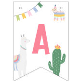 Banner Happy Birthday Oh! Llama Llama バンティングフラッグ (第3の旗)