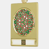 Banner Ornament ゴールドプレートバナーオーナメント (左)