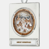 Banner Ornament シルバープレートバナーオーナメント (左)