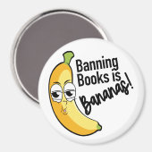 Banning Booksバナナ マグネット (正面/裏面)