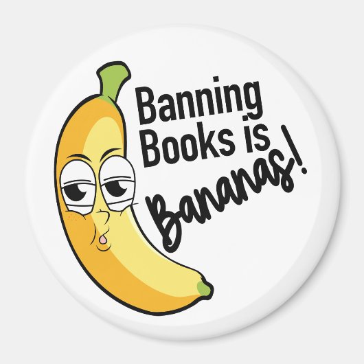 Banning Booksバナナ マグネット (正面)