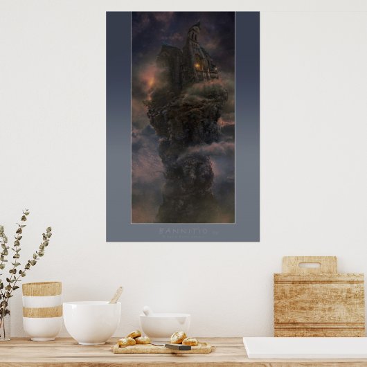 Bannitio （暗） – ポスター (キッチン)