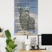 Bannockburn 1314でのブルースの住所 ポスター (ホームオフィス)