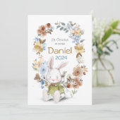 Banny Rabet new born Greeting cards 招待状 (スタンド正面)