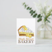 Banoffee Banana Toffee Pie Sliceイギリスベーカリー 名刺 (スタンド正面)