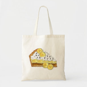 Banoffee Banana Toffee Pie Sliceイギリス料理 トートバッグ