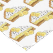 Banoffee Pie Banana Toffee Sliceイギリス料理 テーブルクロス (アングル)