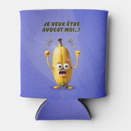 Banoon la banane 缶クーラー (正面)