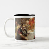 Banquoの幽霊 ツートーンマグカップ (左)