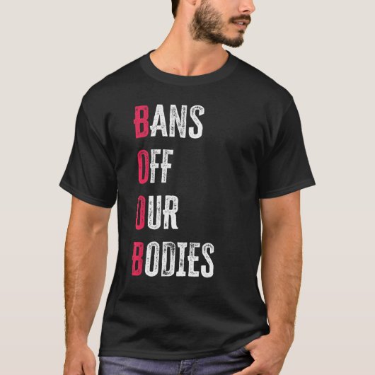 Bans Off Our Bodies Protect Freedom Choose Womens  Tシャツ (正面)