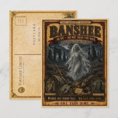 Banshee, Vintage Circus Monster ポストカード (正面/裏面)