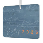 Bantry 2026 All Ireland Coastal Rowing Airfreshner カーエアーフレッシュナー (左)