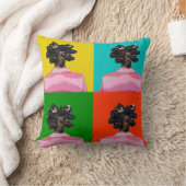 Bantu Knots pillow クッション (ブランケット)