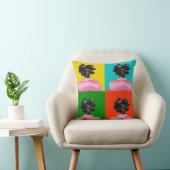 Bantu Knots pillow クッション (椅子)