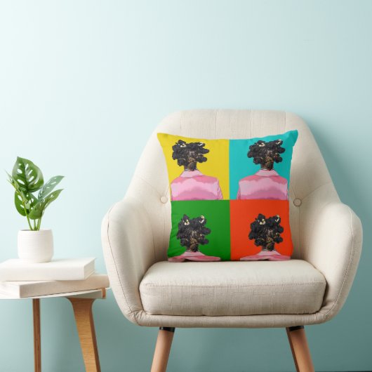 Bantu Knots pillow クッション (椅子)