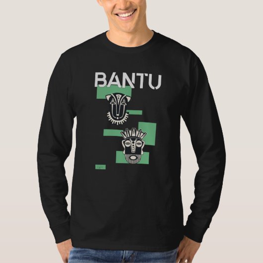 Bantu Mask Tシャツ (正面)