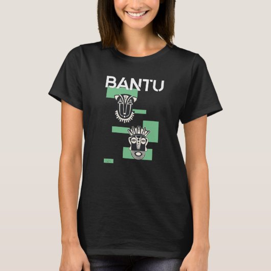 Bantu Mask Tシャツ (正面)