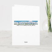 Banxのタロットの高い尼僧の挨拶状 カード (裏面)