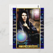 Banxのタロットの高い尼僧の郵便はがき ポストカード (正面/裏面)