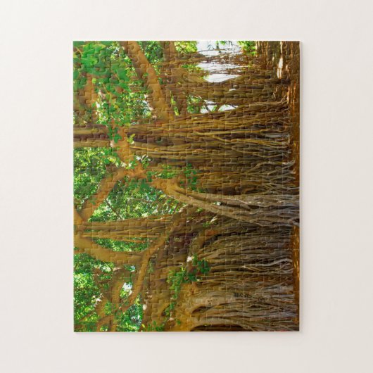 Banyan Tree Honolulu HawaiI. ジグソーパズル (縦)