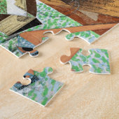 Banyuls 1914年のボトル(グワッシュ及びコラージュ) ジグソーパズル (側面)