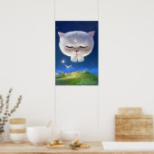 Bao Bao: Floating Among Stars Night Sky Dream ポスター (キッチン)