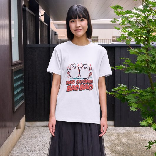 Bao Chicka Bao Bao - おもしろいバオパンパン Tシャツ