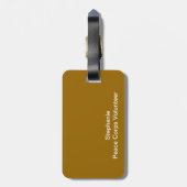 Baobabの木の荷物のラベル ラゲッジタグ (裏面縦)