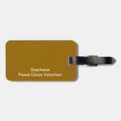 Baobabの木の荷物のラベル ラゲッジタグ (裏面横)