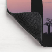 Baobab Alley',マダガスカル,モロダバ,アフリカ, マウスパッド (コーナー)