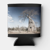 Baobab Tree at Mana Pools国立公園（ジンバブエ） 缶クーラー (正面)