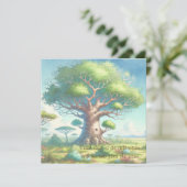 Baobab Tree & Quote	 カード (スタンド正面)