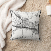 Baoji China City Map クッション (ブランケット)