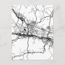 Baoji China City Map ポストカード