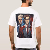 Bapeウィザード – グラフティロゴデザイン» tシャツ (裏面)