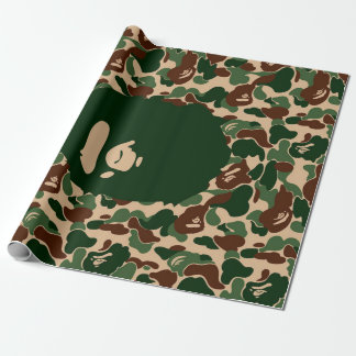 bape Camo monkey hypebeast ラッピングペーパー
