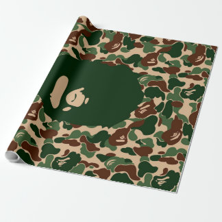 bape Camo monkey hypebeast ラッピングペーパー