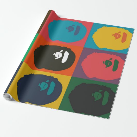 bape monkey hypebeast ラッピングペーパー (アンロールド)