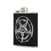 Baphometのきたなく黒いフラスコ フラスク (左)