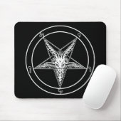 Baphometのオールドスタイルのマウスパッド マウスパッド (マウス)