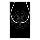 Baphometのギフトバッグ スモールペーパーバッグ (裏面)
